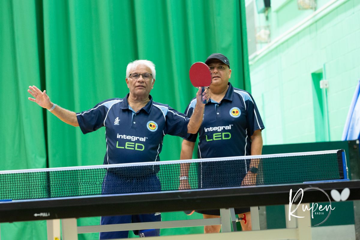 The veterans' doubles