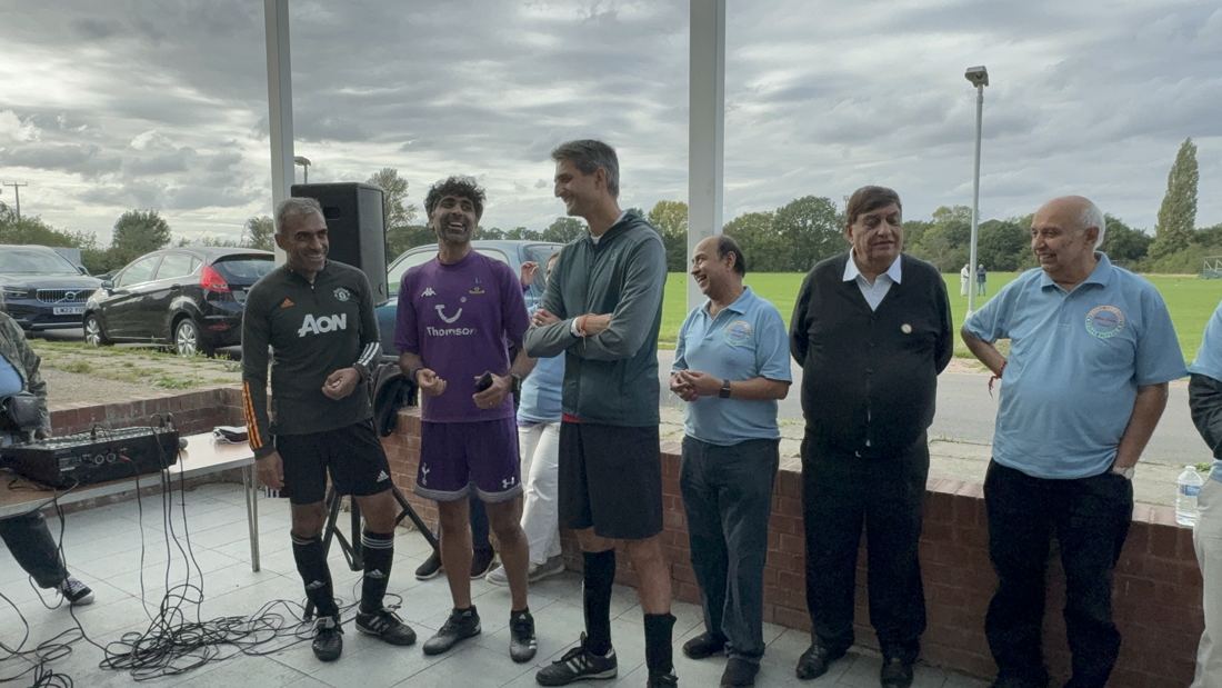 Trophies presented outdoors in 2023