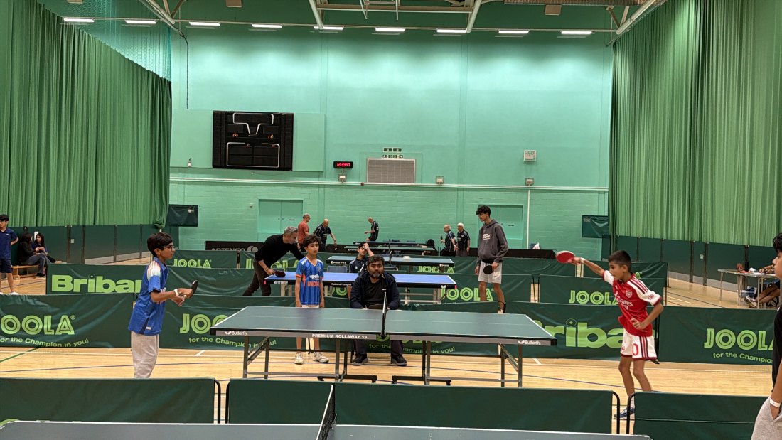 Table tennis, Festival Day at Hertfordshire Sports Village, Lohana Sports Festival 2026