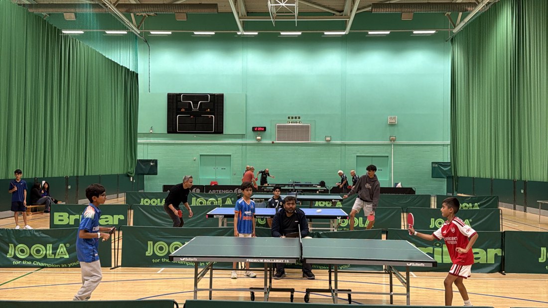 Table tennis, Festival Day at Hertfordshire Sports Village, Lohana Sports Festival 2026