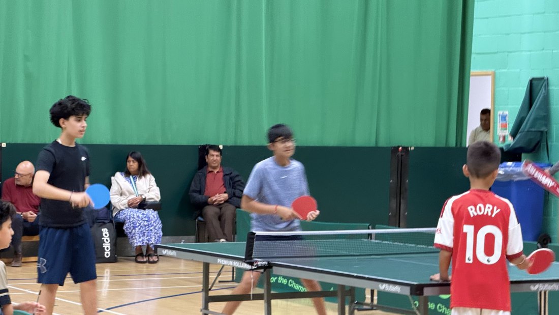 Table tennis, Festival Day at Hertfordshire Sports Village, Lohana Sports Festival 2026
