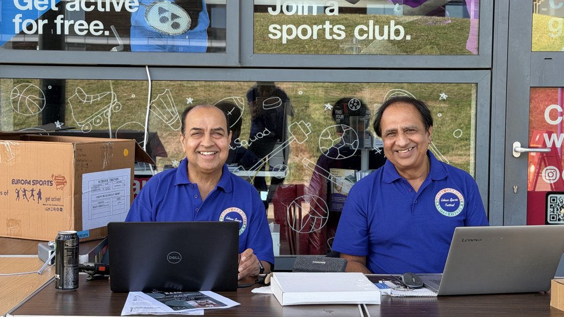 The desk, Festival Day at Hertfordshire Sports Village, Lohana Sports Festival 2026