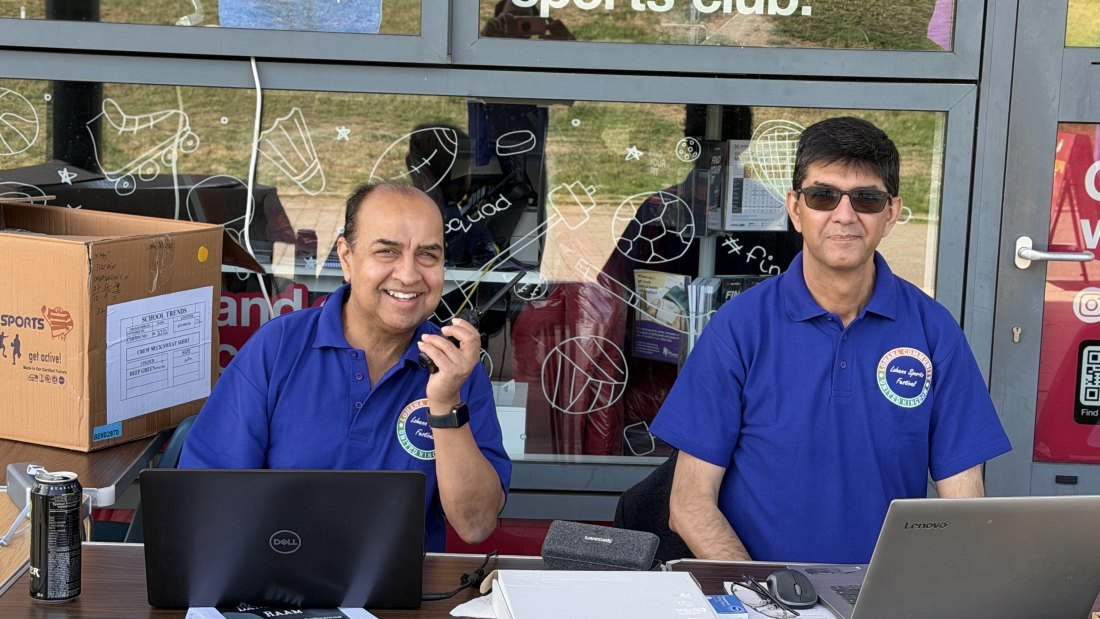 The desk, Festival Day at Hertfordshire Sports Village, Lohana Sports Festival 2026