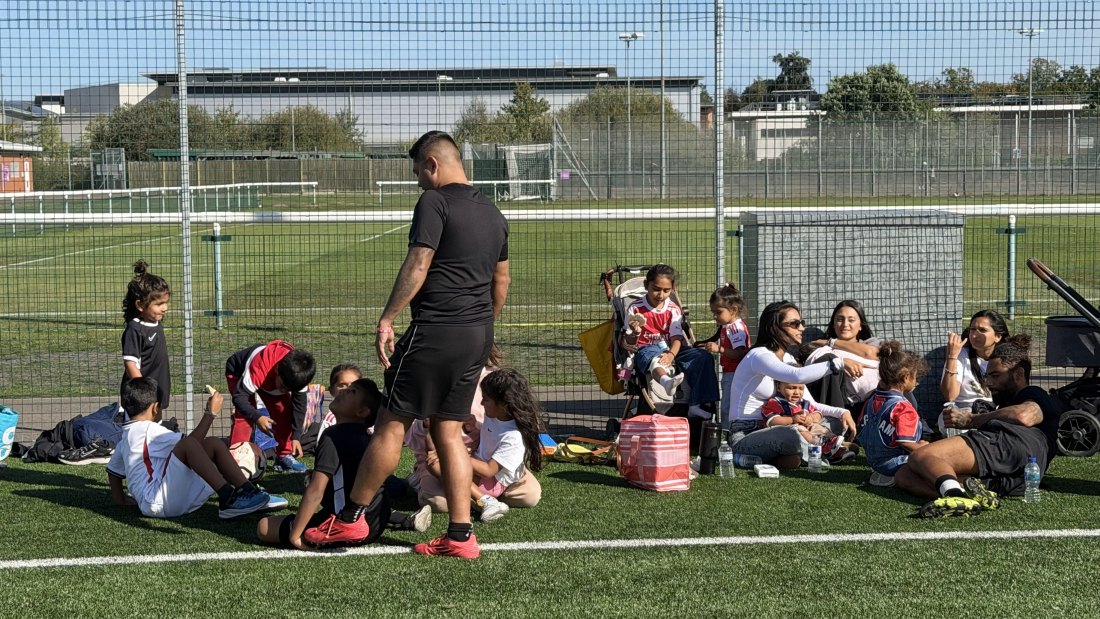 Watching from the touchline, Festival Day at Hertfordshire Sports Village, Lohana Sports Festival 2026