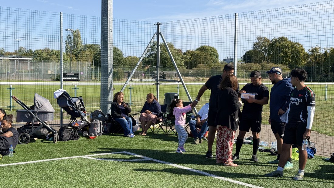Watching from the touchline, Festival Day at Hertfordshire Sports Village, Lohana Sports Festival 2026
