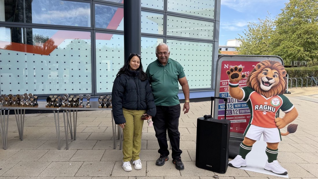 Between games, Festival Day at Hertfordshire Sports Village, Lohana Sports Festival 2026