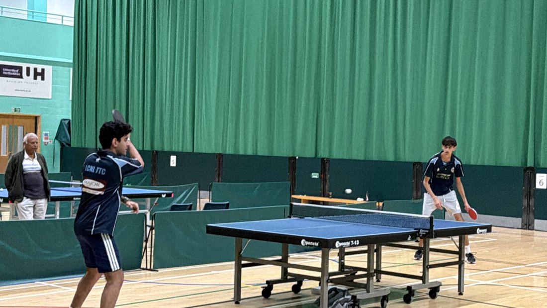 Table tennis, Festival Day at Hertfordshire Sports Village, Lohana Sports Festival 2026