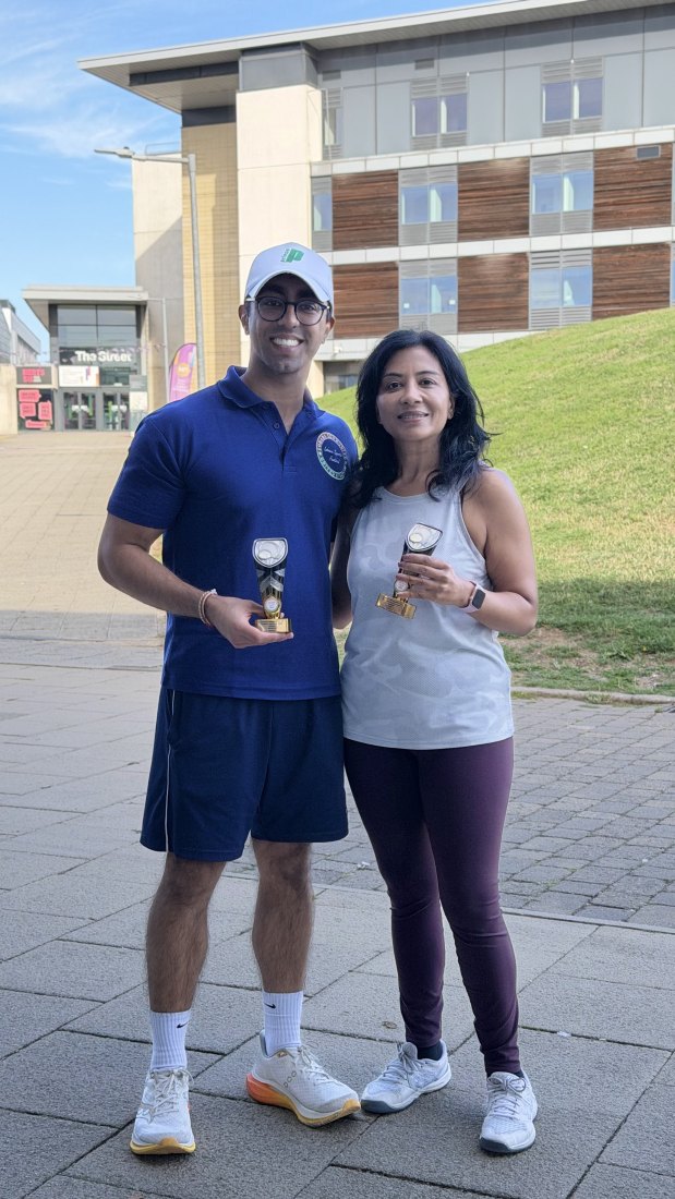 The trophy presentations, Festival Day at Hertfordshire Sports Village, Lohana Sports Festival 2026