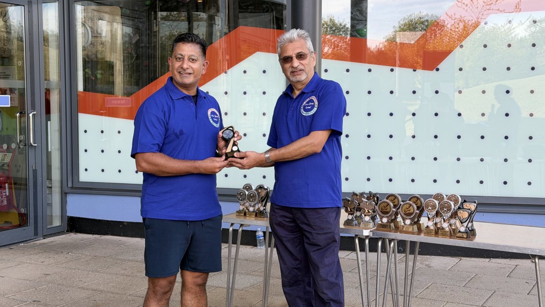 The trophy presentations, Festival Day at Hertfordshire Sports Village, Lohana Sports Festival 2026