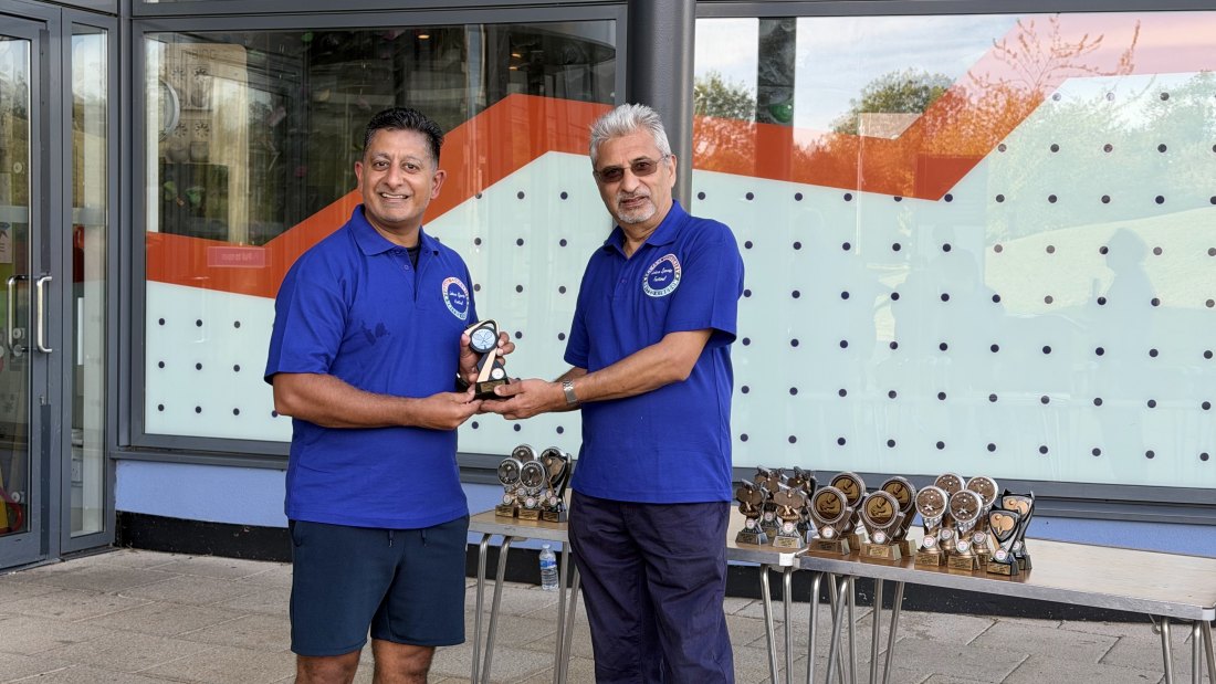 The trophy presentations, Festival Day at Hertfordshire Sports Village, Lohana Sports Festival 2026