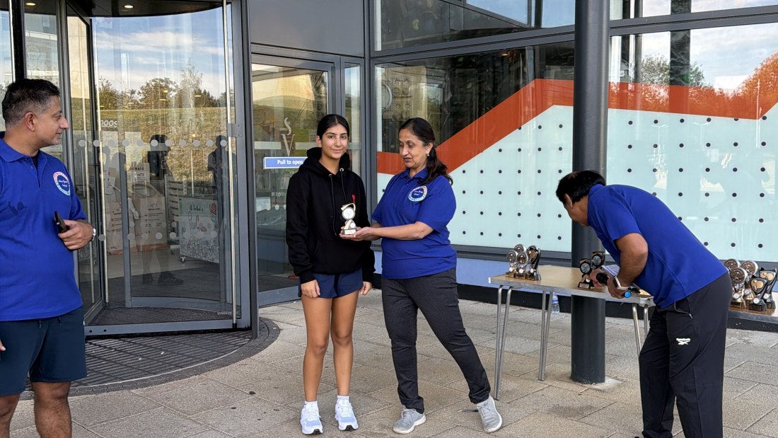 The trophy presentations, Festival Day at Hertfordshire Sports Village, Lohana Sports Festival 2026