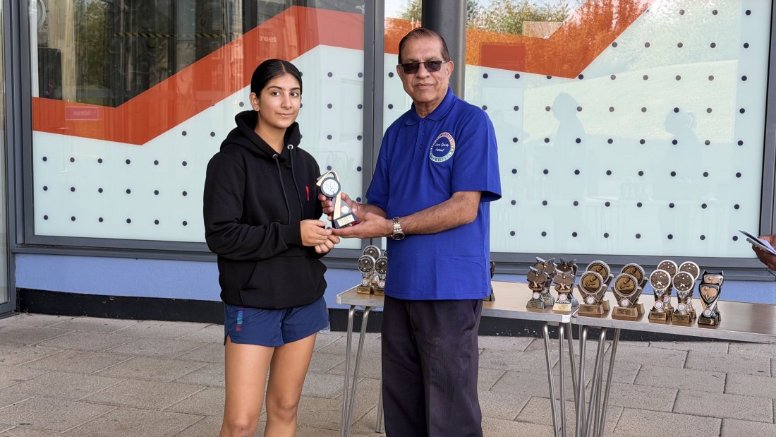 The trophy presentations, Festival Day at Hertfordshire Sports Village, Lohana Sports Festival 2026
