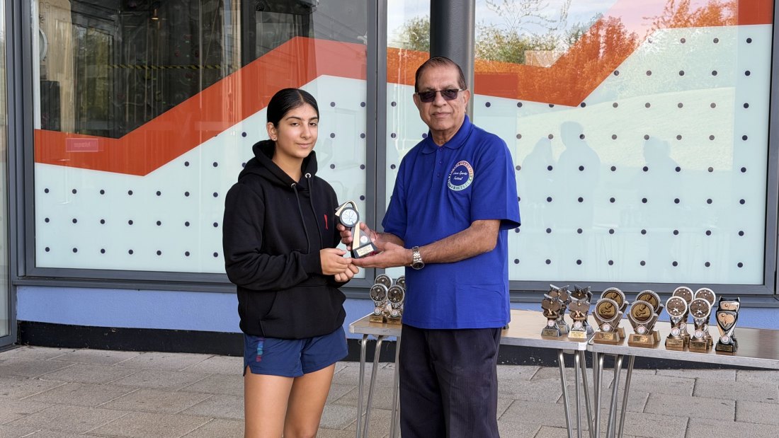 The trophy presentations, Festival Day at Hertfordshire Sports Village, Lohana Sports Festival 2026