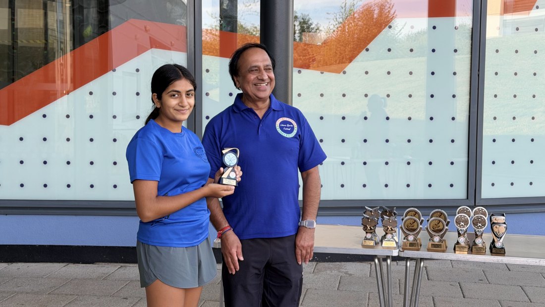 The trophy presentations, Festival Day at Hertfordshire Sports Village, Lohana Sports Festival 2026