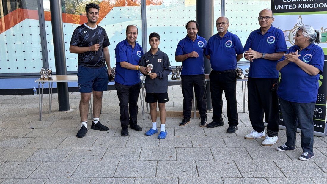 The trophy presentations, Festival Day at Hertfordshire Sports Village, Lohana Sports Festival 2026