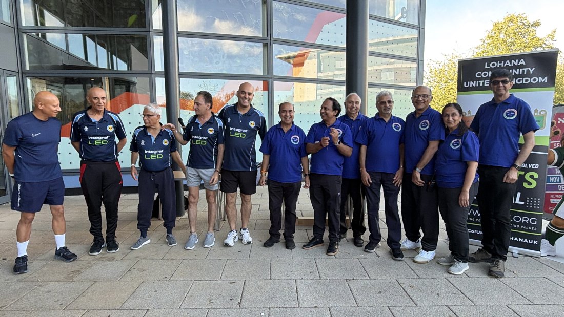 The trophy presentations, Festival Day at Hertfordshire Sports Village, Lohana Sports Festival 2026