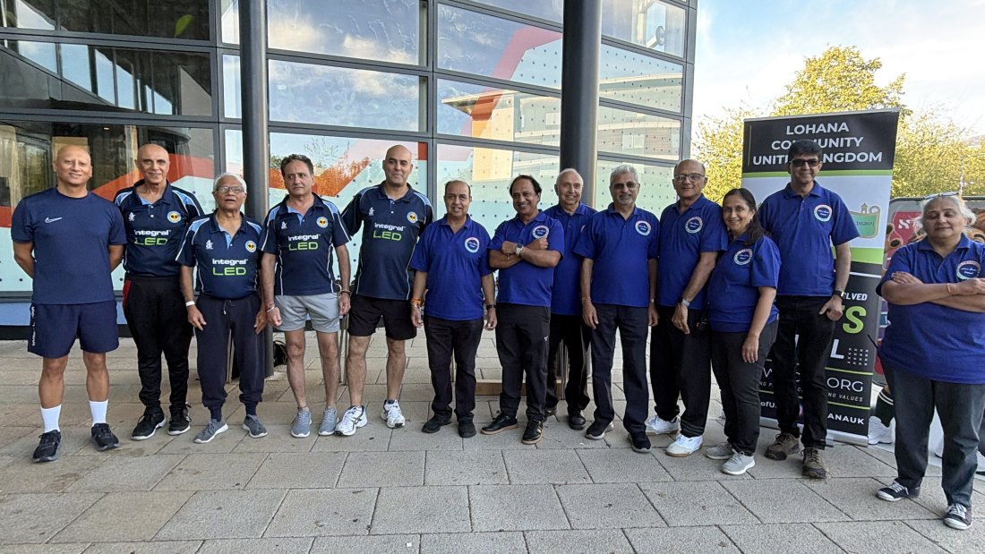 The trophy presentations, Festival Day at Hertfordshire Sports Village, Lohana Sports Festival 2026