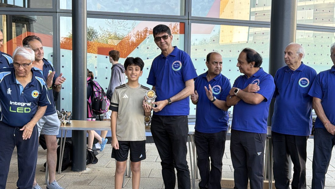 The trophy presentations, Festival Day at Hertfordshire Sports Village, Lohana Sports Festival 2026, Festival Day at Hertfordshire Sports Village, Lohana Sports Festival 2026