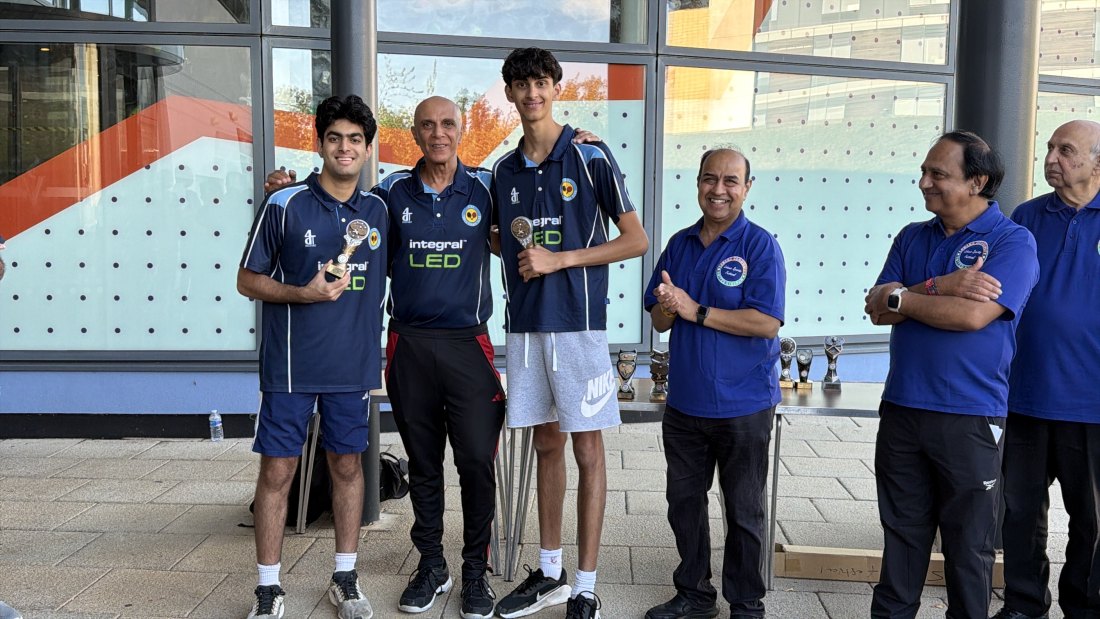 The trophy presentations, Festival Day at Hertfordshire Sports Village, Lohana Sports Festival 2026