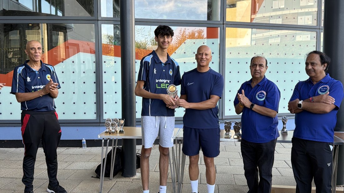 The trophy presentations, Festival Day at Hertfordshire Sports Village, Lohana Sports Festival 2026